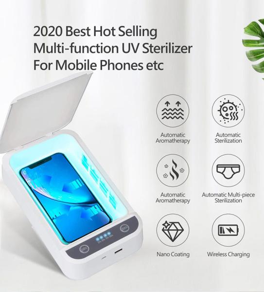 Portable 5V 5W Micro USB Cable UV Phone Sterilizer Box