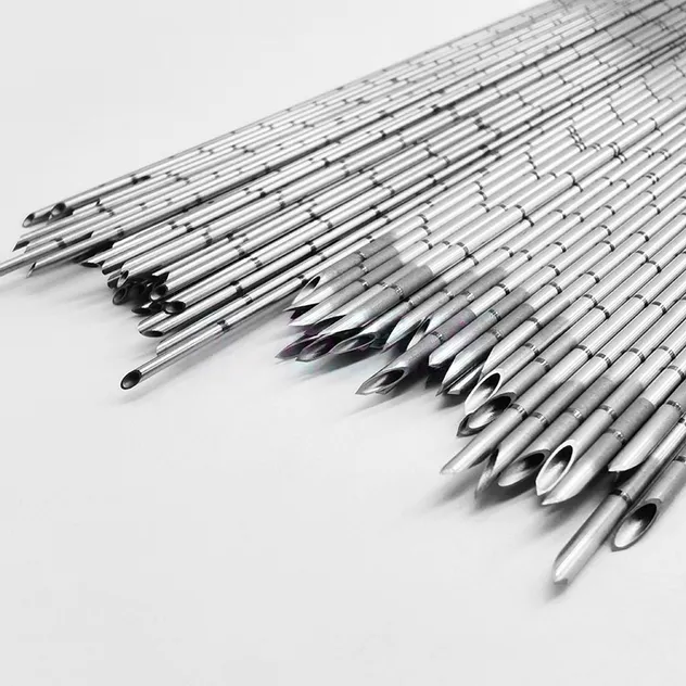 Aiguille en acier inoxydable de haute qualité pour les ponctions médicales