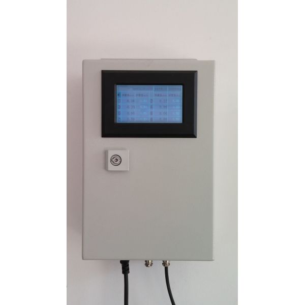 FJ-6103N Fixed Wall Mount Radiation Monitor 4.3 Inch LCD Sound Light Alarm Detector
