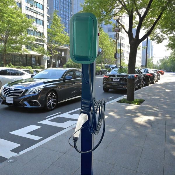 Industrial-Grade 7.2kW Max Power EV Charging Station with IP54 / IK08 Protection and Wi-Fi / Bluetooth / RFID/4G/Ethernet Communication