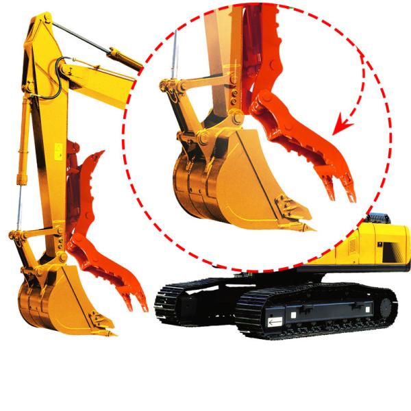 Mini Hydraulic Excavator Thumb Attachment Q345B Steel