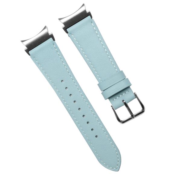 20мм кожаная лента для Samsung Galaxy Watch 4 Quick Release Настоящая кожаная лента