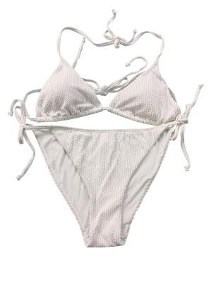 Women Two Piece Bikini Set Female Beach Wear Swimming Suit F420 Sw1 Elastic