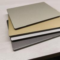 Panneau composite en aluminium ACP de 3 mm et 4 mm PE PVDF pour revêtement et cloisonnage