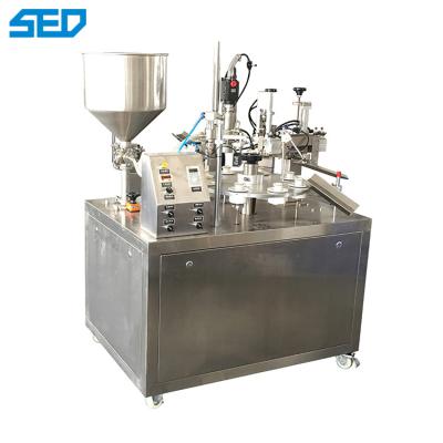 Máquina automática de enchimento e vedação de mangueiras de pasta de dentes Máquina de enchimento e vedação de tubos