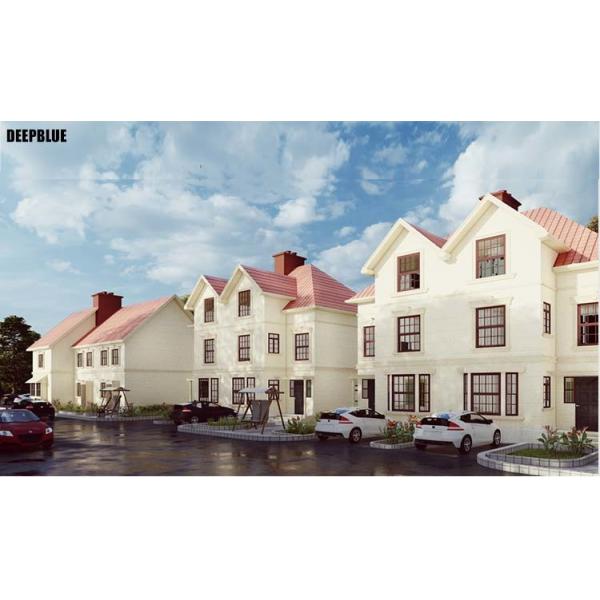 3-этажные сборные жилые дома с легкой стальной конструкцией