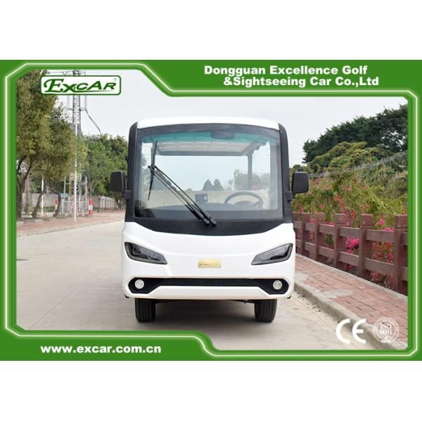 Autobús de visita turístico de excursión con pilas troyano eléctrico del vehículo de pasajeros de EXCAR G1S14 48V Electriic