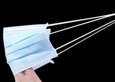 17.5*9.5cm Size Disposable Face Mask , 3 Ply Non Woven Medical Face Mask