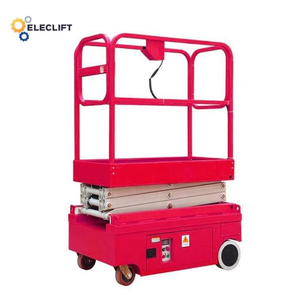 Electric Mini Scissor Lift Platform With Stable Lifting Speed