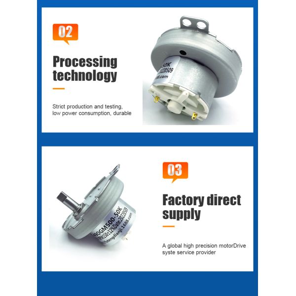 Customized DC  12v  Spur Geared Motor for Rotary Display Stand