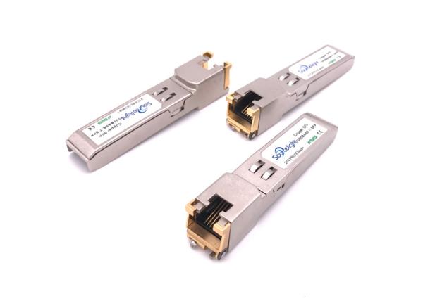 1000base-T Copper Sfp Transceiver Module For Ethernet Rj45 100m Over Cat5 Cable