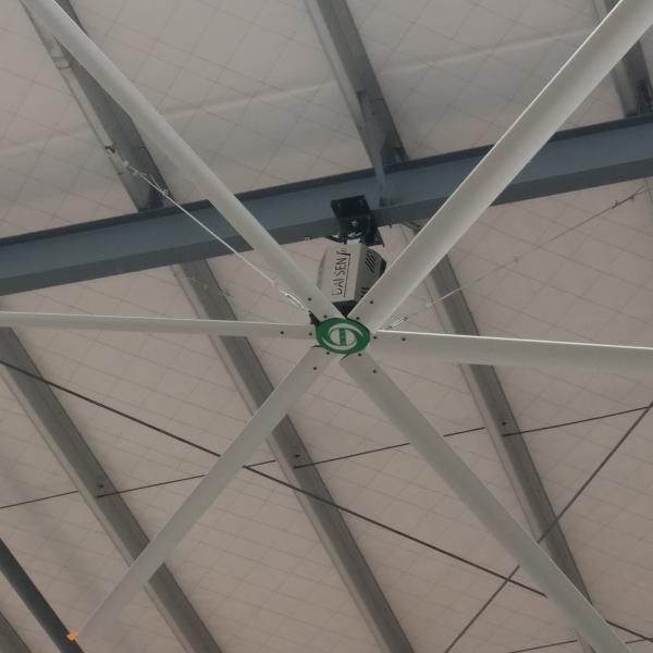 Workshop Ventilation High Volume Low Speed HVLS Ceiling Fan