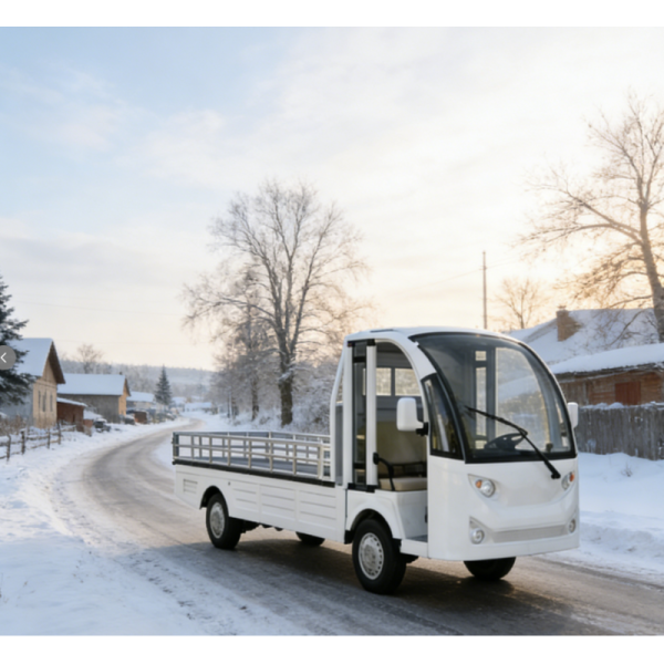 Street-Legal EV Sightseeing Utility Bus 72V Battery 70KM Range Zero Tailpipe Emissions Restricted Zone Transport