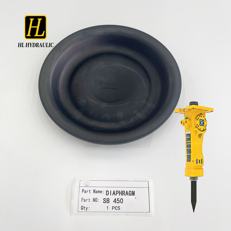 Hydraulic Breaker Hammer Spare Parts SB452 Diaphragm Membrane for Construction Machinery