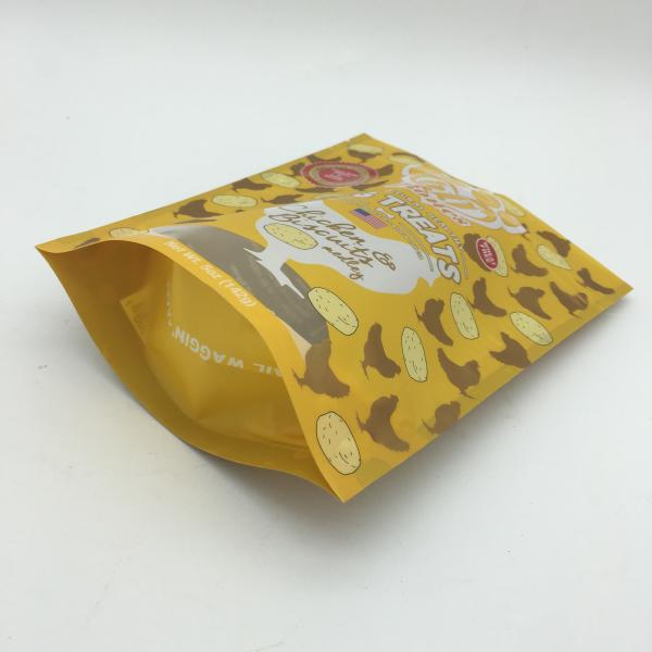 Best Selling Custom Prined Plastic Stand Up Bag Pouch , Food Bag Grips