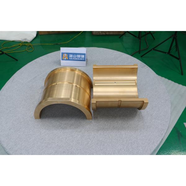 Non Standard Eccentric Tin Bronze Bearing Bush Various Sizes Corrosion Resistant