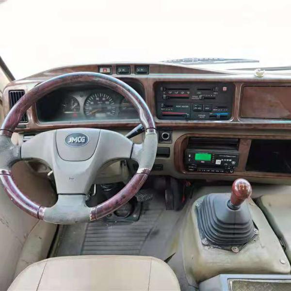 27 мест JMC Mini Coach LHD Shuttle Bus с дизельным топливом