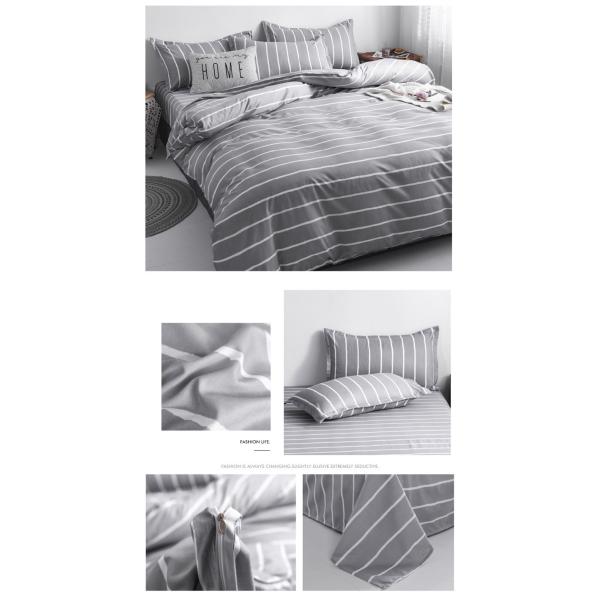 Moderno estilo atractivo Set de ropa de cama de edredón con densidad de tejido anti-mito de polvo 173*118