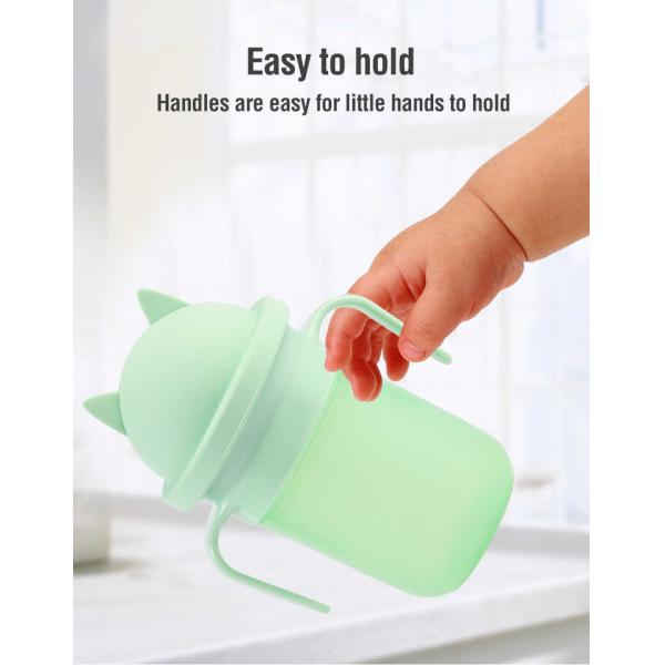 200 мл чашки для младенцев для младенцев для младенцев для 3 месяцев Оранжевый