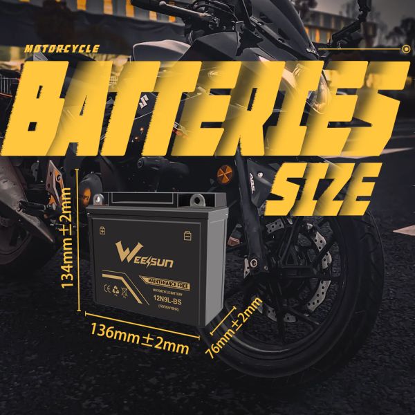 12n9l-bs 12v9ah Motorcycle Battery Mf 12n9 4b 1 Motorcycle Battery Replacement