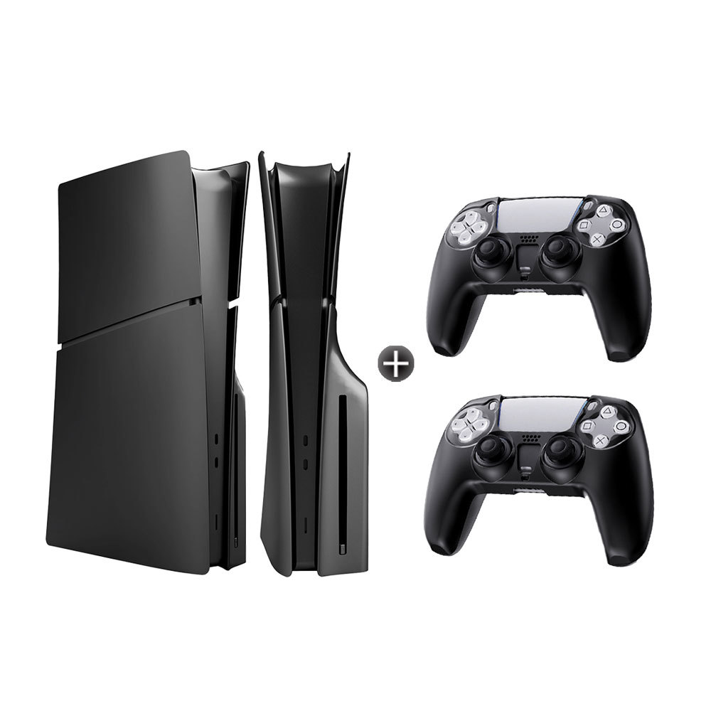 Laudtec Protective Cover Set for Ps5 Console and Controller Hard Shell Slim Lightweight Shockproof Exclusive Customization Yxj17