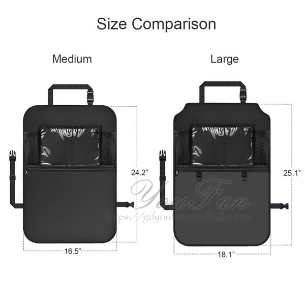Waterproof Car Truck Behind Seat Organizer Medium / Large Size Optional