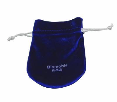 Customized Microfiber Jewelry Pouch 80% Polyester 20% Polyamide