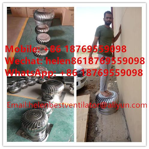 Stainless Steel Roof Turbine Ventilator (75mm-1600mm) SS201,SS304, SS316L, Aluminum roof turbine ventilation fan