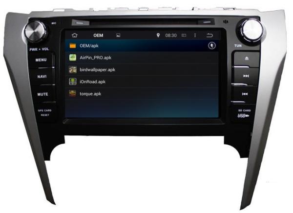 Ouchuangbo Car Stereo GPS Navigation iPod USB 3G Wifi Android 4.4 Multimedia System Toyota Camry 2012 OCB-8016D