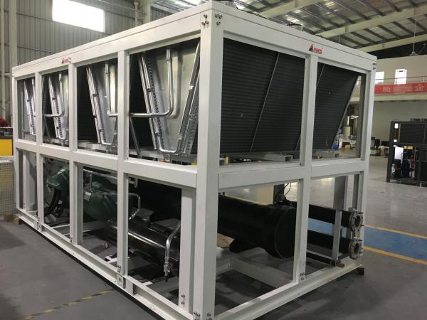 Sistema integrado de refrigeração industrial de 100 cv Tipo parafuso semi-hermético