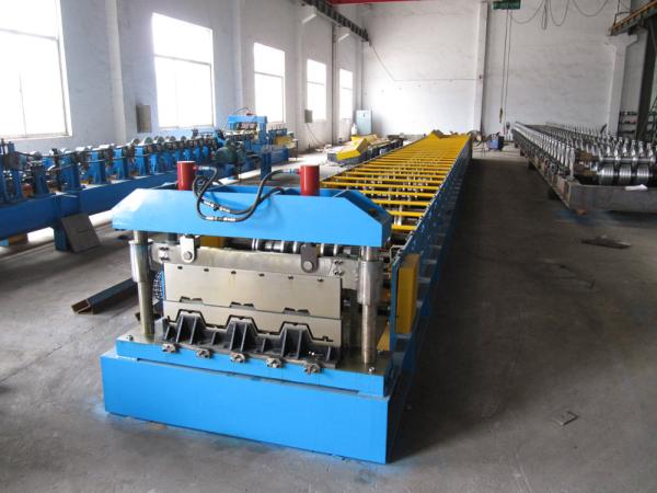 Rolo galvanizado da plataforma de assoalho da chapa de aço que forma a máquina 10-12m/Min
