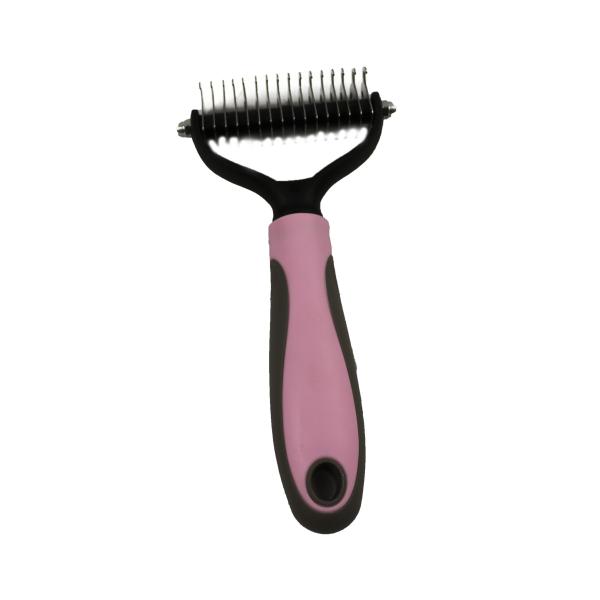 Dematting Dog Comb That Cuts Out Knots Small Dogs Grooming Cat Pet Animal 17.5x4.5cm