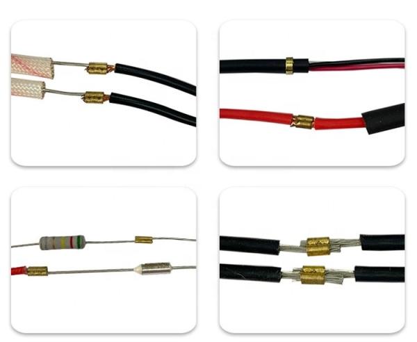 Máquina Elétrica Silent Wire Joint 6mm Copper Belt Splicing And Crimping Machine 50kg Capacidade