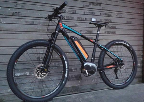 250w Mid-Drive Electric Bike, 350w Mountain Bike Emtb Hardtail Ebike
