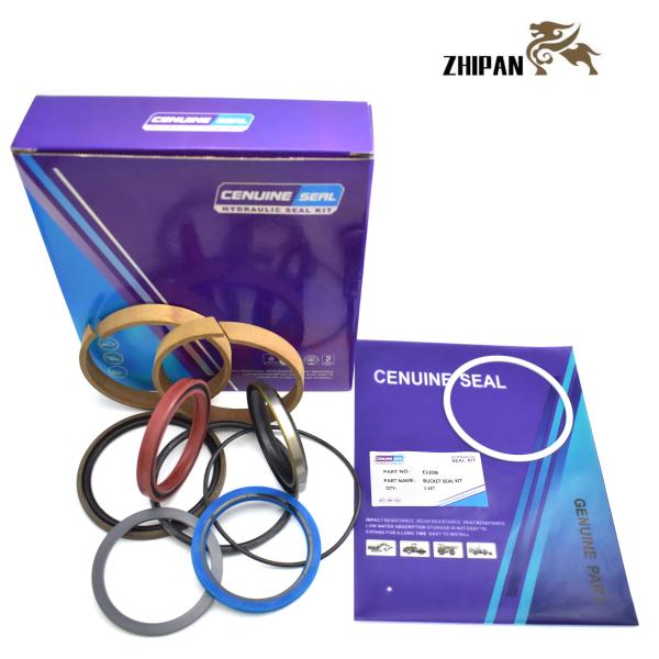 CAT E120B Kit de sellado de cubos Partes de reparación de cilindros hidráulicos para selladores de polvo de pistón de barra de excavadora