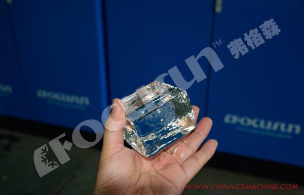 High Capacity Ice Production Automatic Cube Ice Machine with Bitzer Compressor