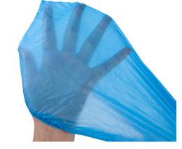 Non Skid Disposable Shoe Covers Latex Free Shoe Guards Non Woven Fabric