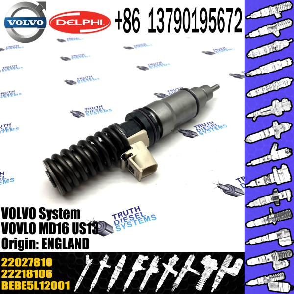 21977918 21914027 Diesel Engine Fuel 22089886 22218106 22027810 Bebe5l14001 For VOL Test Common Rail Injector