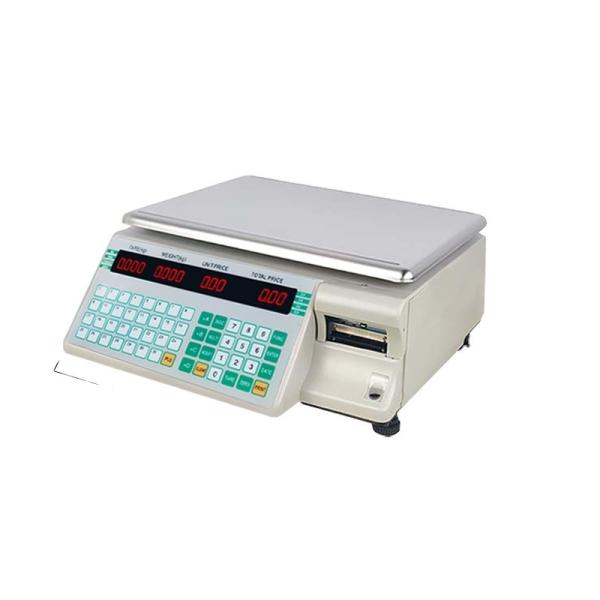 SOHE Label Printing Scale Barcode Receipt Print for Supermarket 3kg Digital