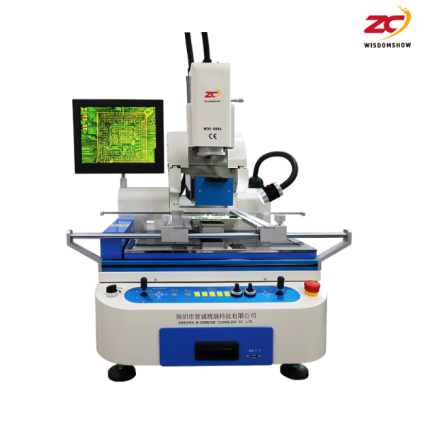 Full Automatic 7600W Power BGA Rework Station with HD Optical Alignment for PCB Repair