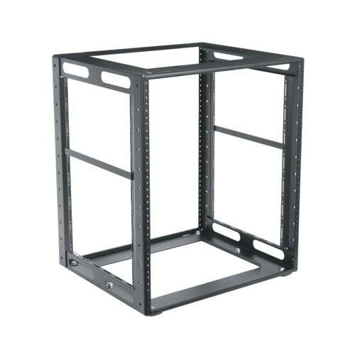 Half 10U Reinforced Steel Network Equipment Rack Universal 19 Inch Width