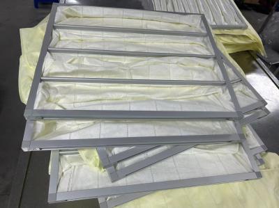 Custom Size Pocket Bag Filter for Central AC with High Dust Capacity