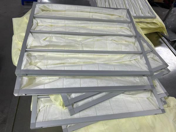 Custom Size Pocket Bag Filter for Central AC with High Dust Capacity
