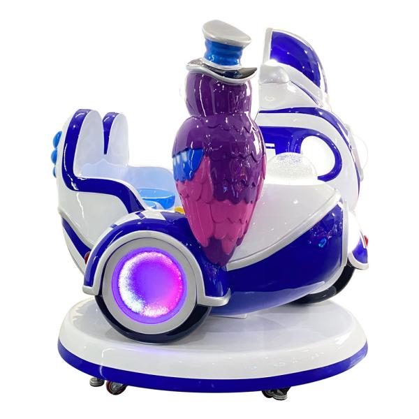 Fiber Parrot Motorcycle Kiddie Ride 2 Players With Video Display