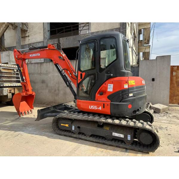 2020 Оригинальный Kubota U-55 Гидравлический сканер экскаватор Digger 5 тонны мини-экскаватор