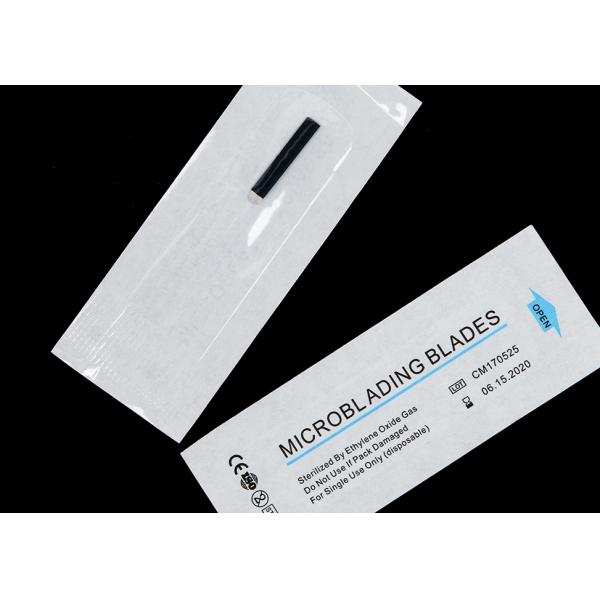 #14U 0.18mm Black Flex Microblading Blades for Tattoo / Lip / Eyeline