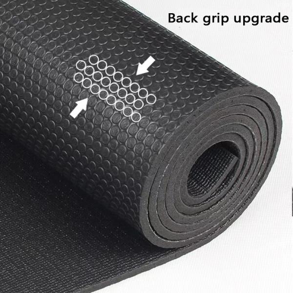 Tear Resistant Exercise Yoga Mat Women Full Color Printed Yoga Mat 6mm 173cm
