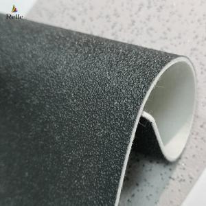 Anti Slip Safety Flooring Felt Back Emery PVC Safety Vinyl Flooring For Metro
