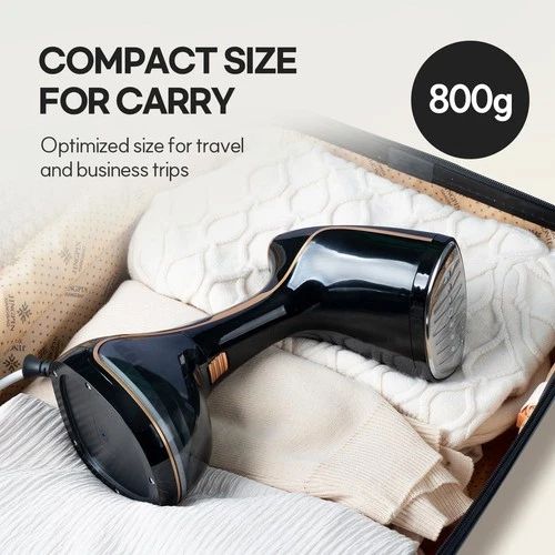Handheld Garment Steamer for Travel Use, Portable Home Clothes Iron, Wrinkle Remover, Compact Steam Iron with High Power