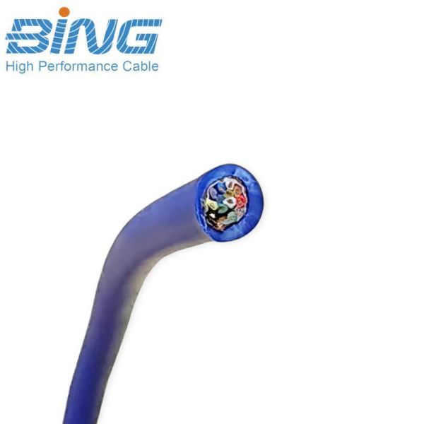 14 Core Flexible Shielded Signal Cable FEP Insulation for High-Frequency Transmission